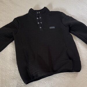 Simply Southern Men's Black Sweater XL